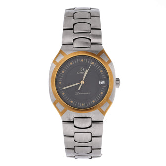 Omega Seamaster Polaris Quartz Watch Stainless Steel with Plated Metal 32