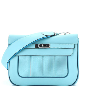 Hermes Berline Bag Perforated Swift 28