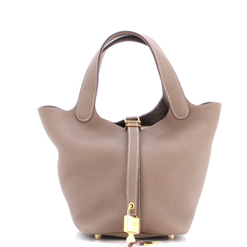 Hermes Picotin Lock Bag Clemence PM