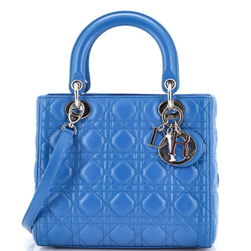 Christian Dior Lady Dior Bag Cannage Quilt Lambskin Medium