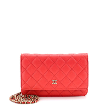 Chanel Wallet on Chain Quilted Caviar