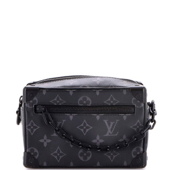 Louis Vuitton Soft Trunk Bag Monogram Eclipse Canvas Mini