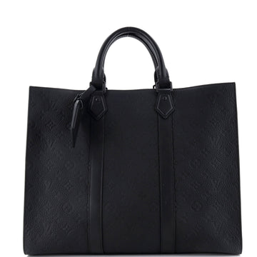 Louis Vuitton Sac Plat 24H Bag Monogram Taurillon Leather