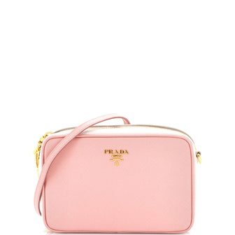 Prada Chain Camera Bag Saffiano Leather Small
