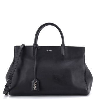 Saint Laurent Rive Gauche Cabas Leather Medium