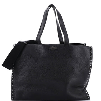 Valentino Garavani Rockstud Convertible Tote Leather Large