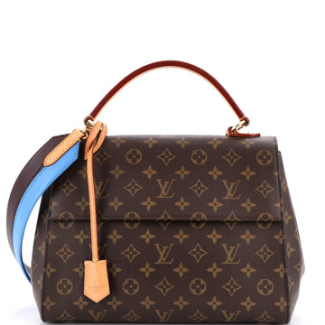Louis Vuitton Cluny Top Handle Bag Monogram Canvas MM