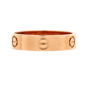 Cartier Love Band Ring 18K Rose Gold