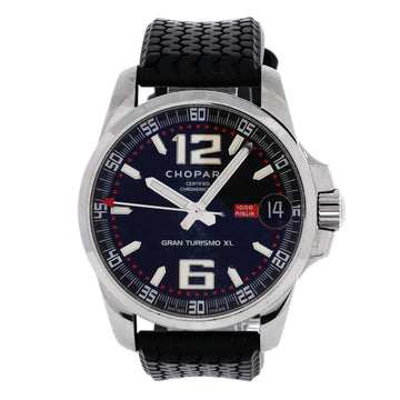 Chopard Mille Miglia Gran Turismo XL Date Automatic Watch Stainless Steel with Rubber 44