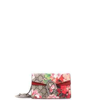 Gucci Dionysus Bag Blooms Print GG Coated Canvas Super Mini