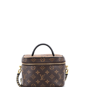 Louis Vuitton Vanity Handbag Reverse Monogram Canvas PM