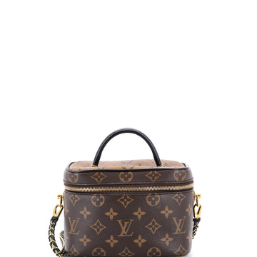 Louis Vuitton Vanity Handbag Reverse Monogram Canvas PM