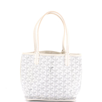 Goyard Anjou Reversible Tote Coated Canvas Mini
