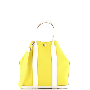 Hermes Garden File Tote Toile and Leather 28