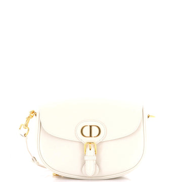 Christian Dior Bobby Flap Bag Leather Medium