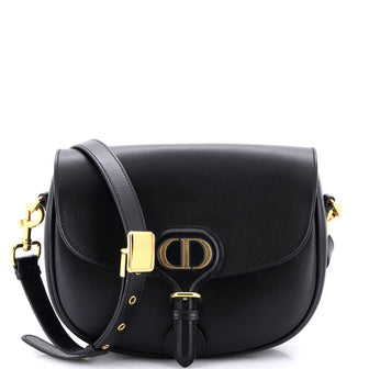 Christian Dior Bobby Flap Bag Leather Medium
