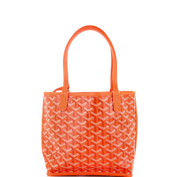 Goyard Anjou Reversible Tote Coated Canvas Mini