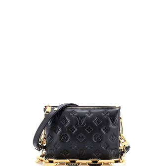 Louis Vuitton Coussin Bag Monogram Embossed Lambskin BB