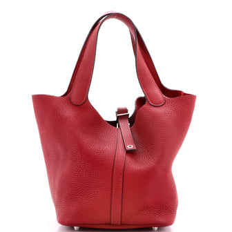 Hermes Picotin Lock Bag Clemence MM