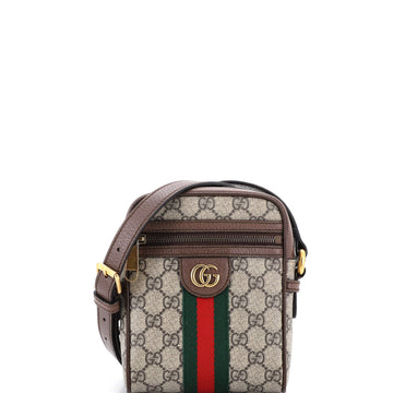 Gucci Ophidia Messenger Bag GG Coated Canvas Mini