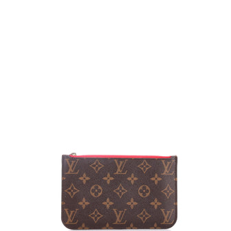 Louis Vuitton Neverfull Pochette Monogram Canvas Small
