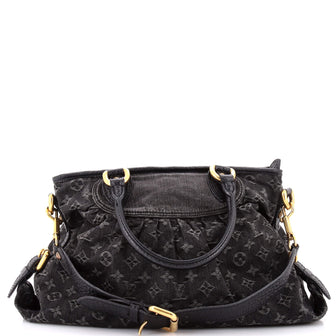 Louis Vuitton Neo Cabby Handbag Denim MM