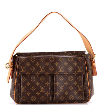 Louis Vuitton Viva Cite Handbag Monogram Canvas GM