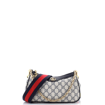 Gucci Ophidia Charm Shoulder Bag GG Coated Canvas Small