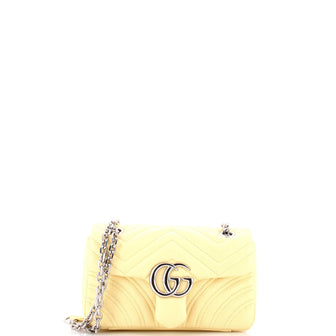 Gucci GG Marmont Flap Bag Matelasse Leather Small