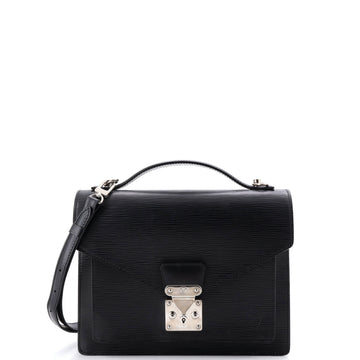 Louis Vuitton Monceau Handbag Epi Leather