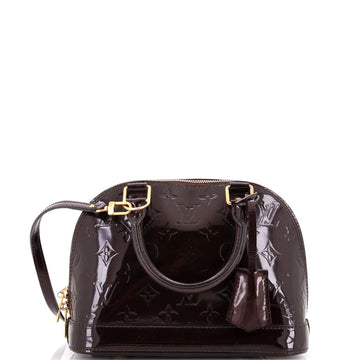 Louis Vuitton Alma Handbag Monogram Vernis BB