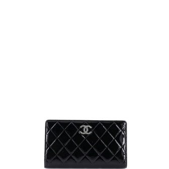 Chanel Brilliant L-Yen Wallet Quilted Patent