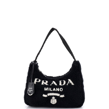 Prada Re-Edition 2000 Hobo Terry Cloth Mini