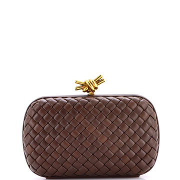 Bottega Veneta Box Knot Clutch NM Intrecciato Nappa Small