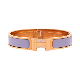 Hermes Clic H Bracelet Enamel Narrow