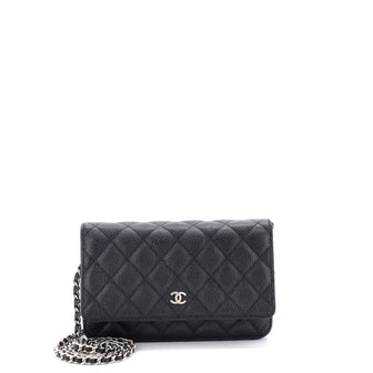 Chanel Wallet on Chain Quilted Caviar