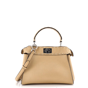 Fendi Selleria Peekaboo ISeeU Bag Leather Petite