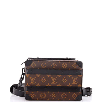 Louis Vuitton Handle Soft Trunk Bag Macassar Monogram Canvas
