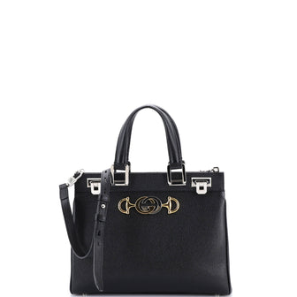 Gucci Zumi Top Handle Bag Leather Small