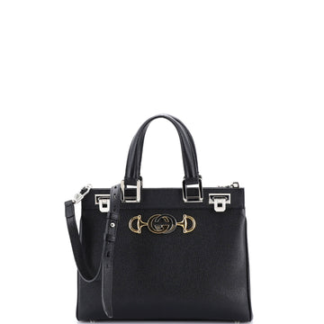 Gucci Zumi Top Handle Bag Leather Small