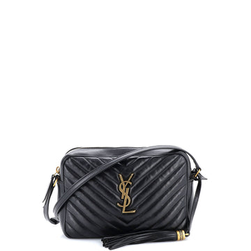Saint Laurent Lou Camera Bag Matelasse Chevron Leather Small