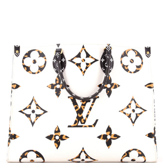 Louis Vuitton OnTheGo Tote Limited Edition Jungle Monogram Giant GM