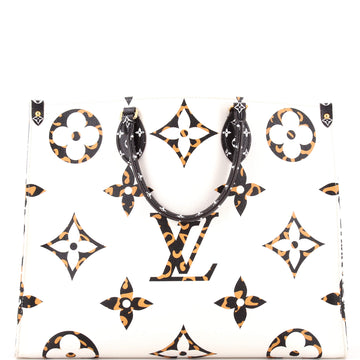 Louis Vuitton OnTheGo Tote Limited Edition Jungle Monogram Giant GM