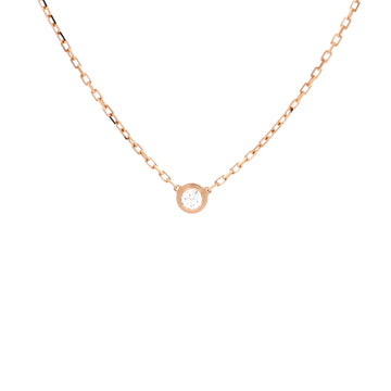 Cartier Cartier D'Amour Pendant Necklace 18K Rose Gold with Diamond Small