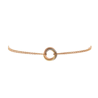 Cartier Trinity Chain Bracelet 18K Tricolor Gold