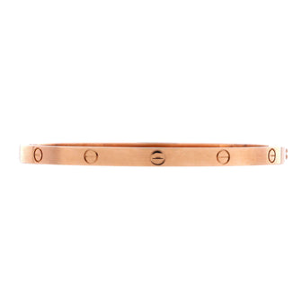 Cartier Love Bracelet 18K Rose Gold Small