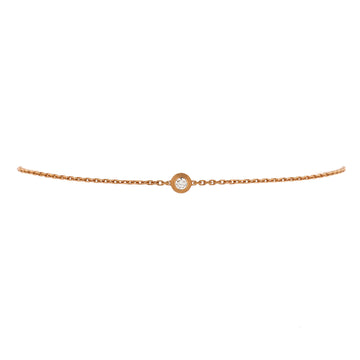 Cartier D'Amour Bracelet 18K Rose Gold and Diamond XS