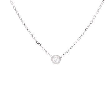 Cartier Cartier D'Amour Pendant Necklace 18K White Gold with Diamond Small