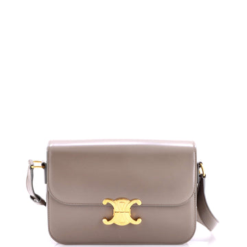 Celine Triomphe Shoulder Bag Smooth Calfskin Medium