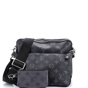 Louis Vuitton Trio Messenger Bag Reverse Monogram Eclipse Canvas